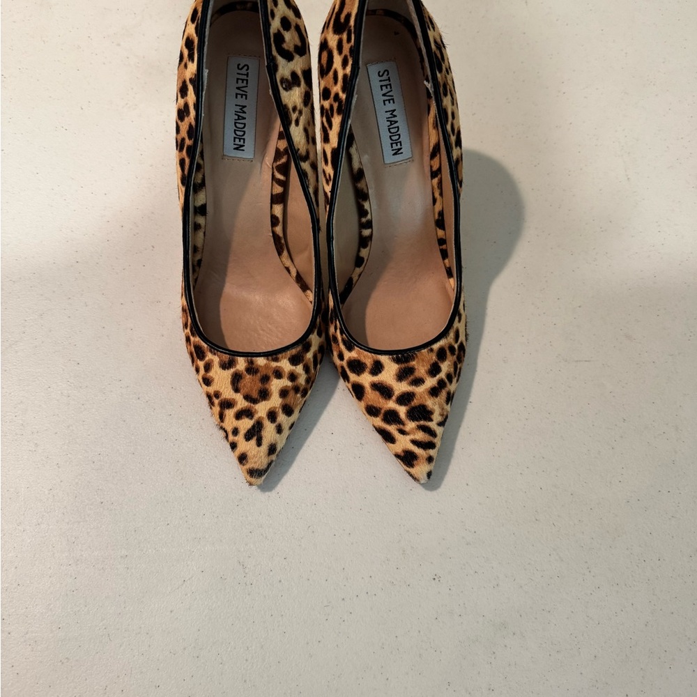Steve Madden Leopard Print Heels
